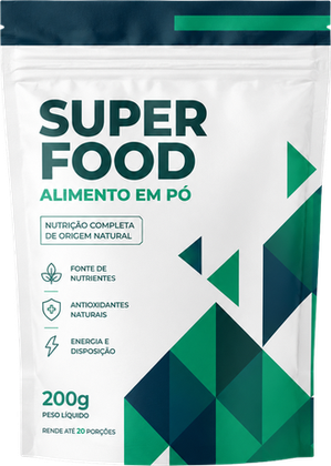 Alimentos em pó Super Foods