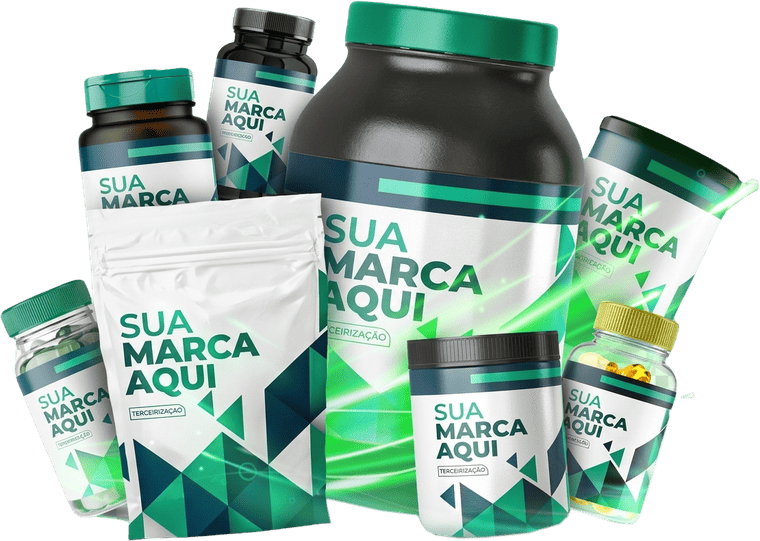Linha de produtos white label com a sua marca